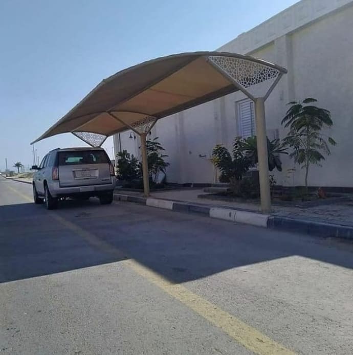 مظلات سيارات عصرية بأشكال وتصاميم مميزة 2024