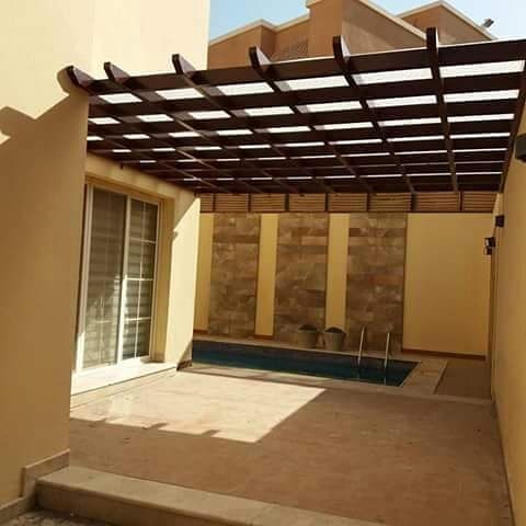 مظلات حدائق واستراحات بتصاميم عصرية بجدة